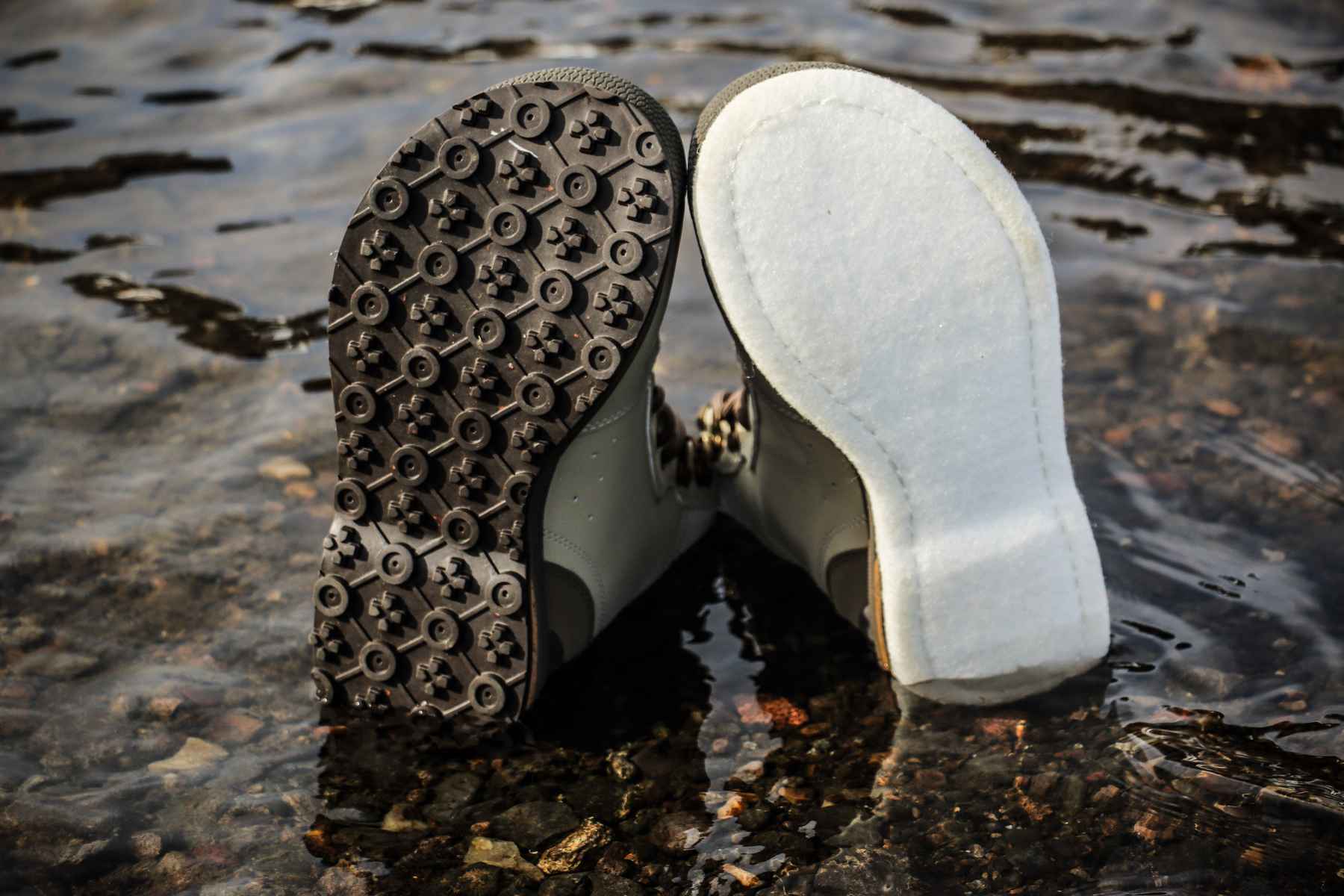 lug sole wading boots
