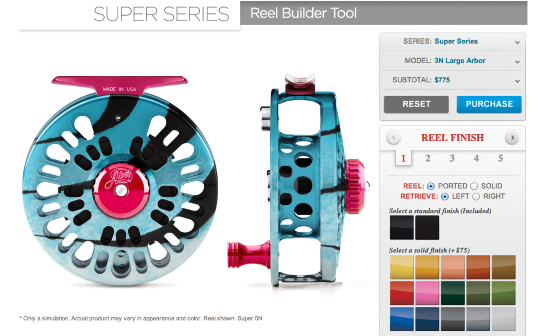 Build It Yourself' Tool + More New Reel Finishes from Abel