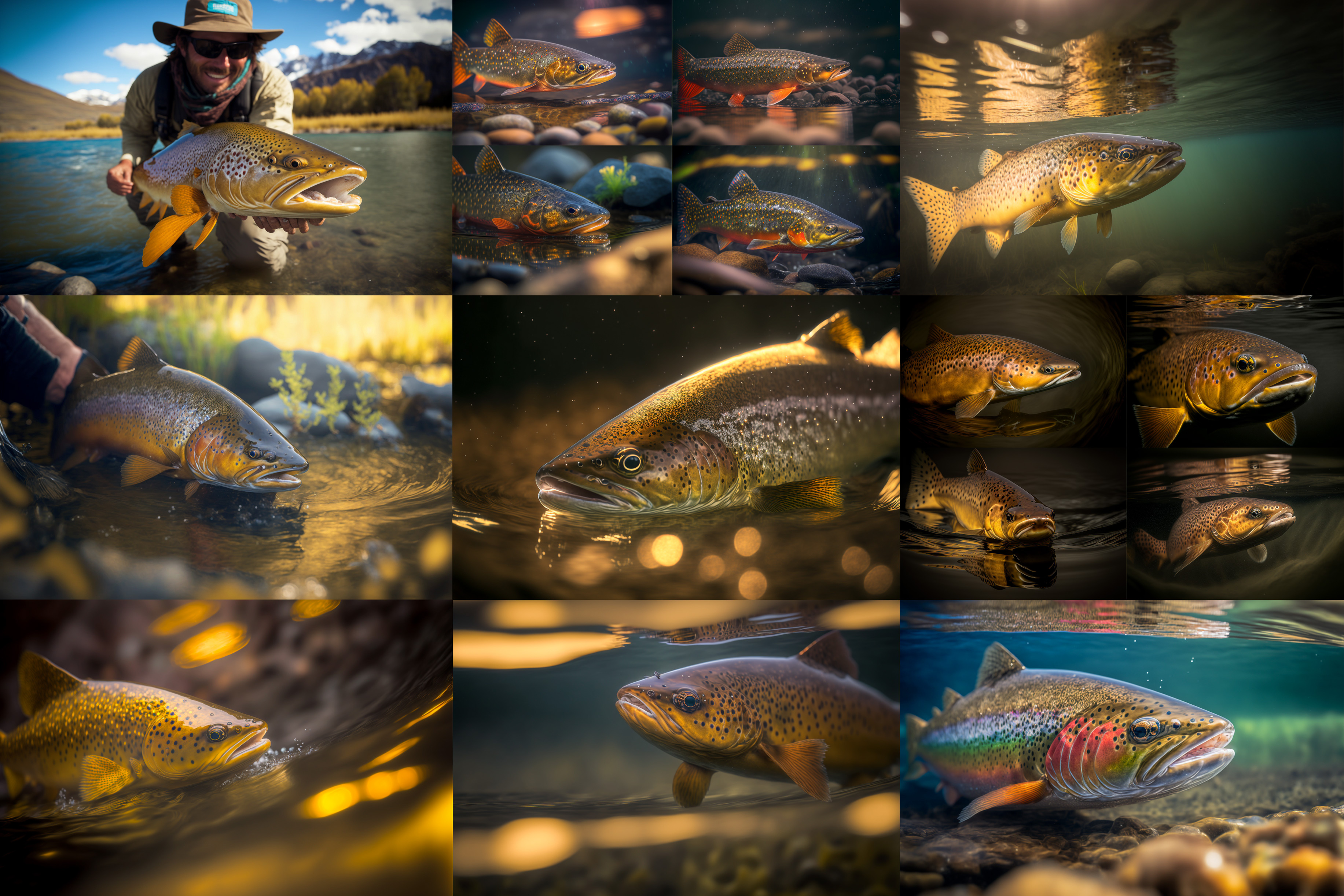 Photo: DALL-E 2, Midjourney, Stable Diffusion. ai fish photos