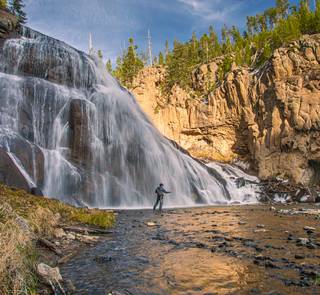 gibbon falls yellowstone national park