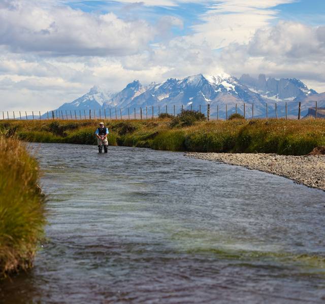 fishing torres del paine patagonia chile