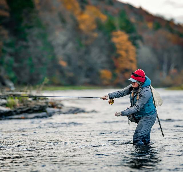 mono rig jig streamer fly fishing