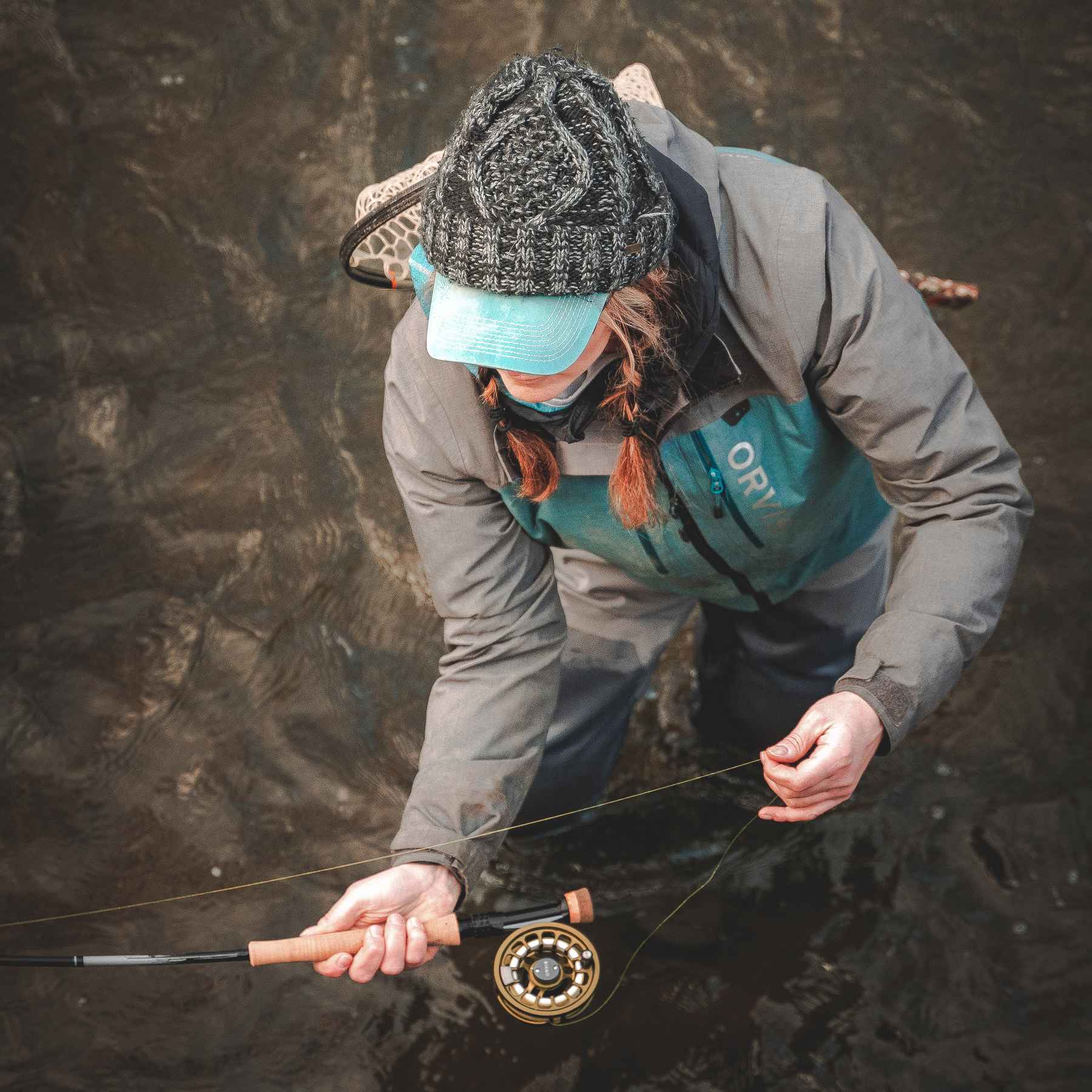 Photo: George Daniel thumb on top fly casting