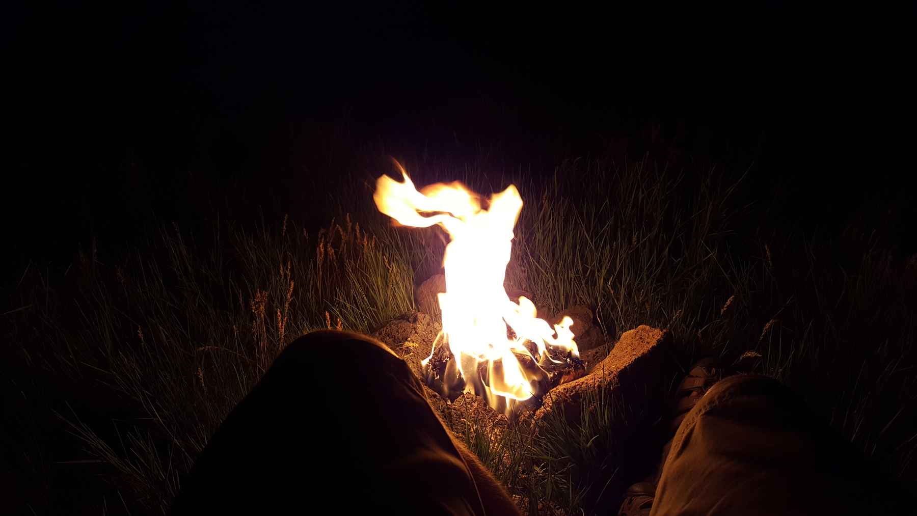 Photo: Chris Hunt campfire