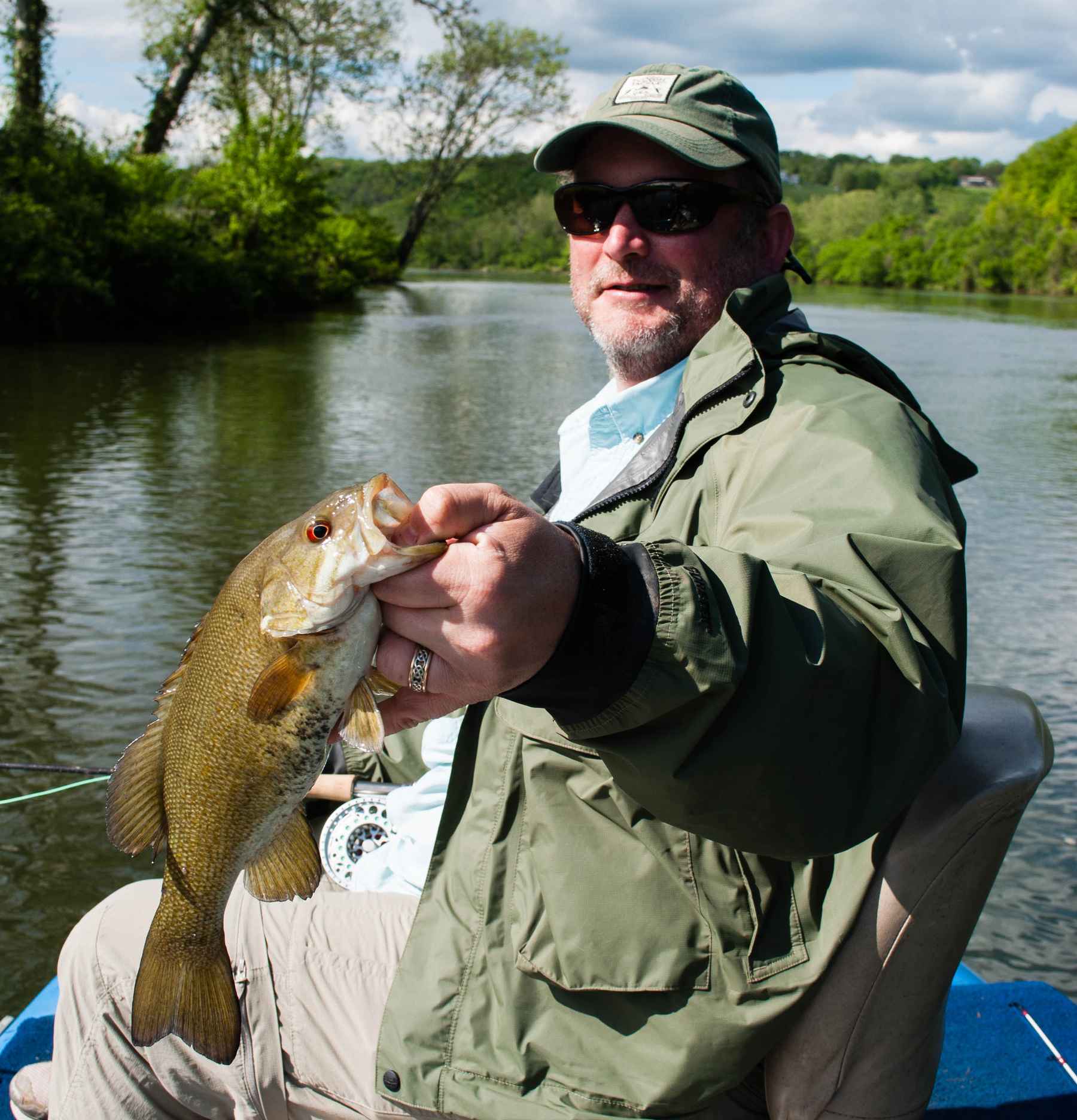 Photo: Matthew Reilly smallmouth bass