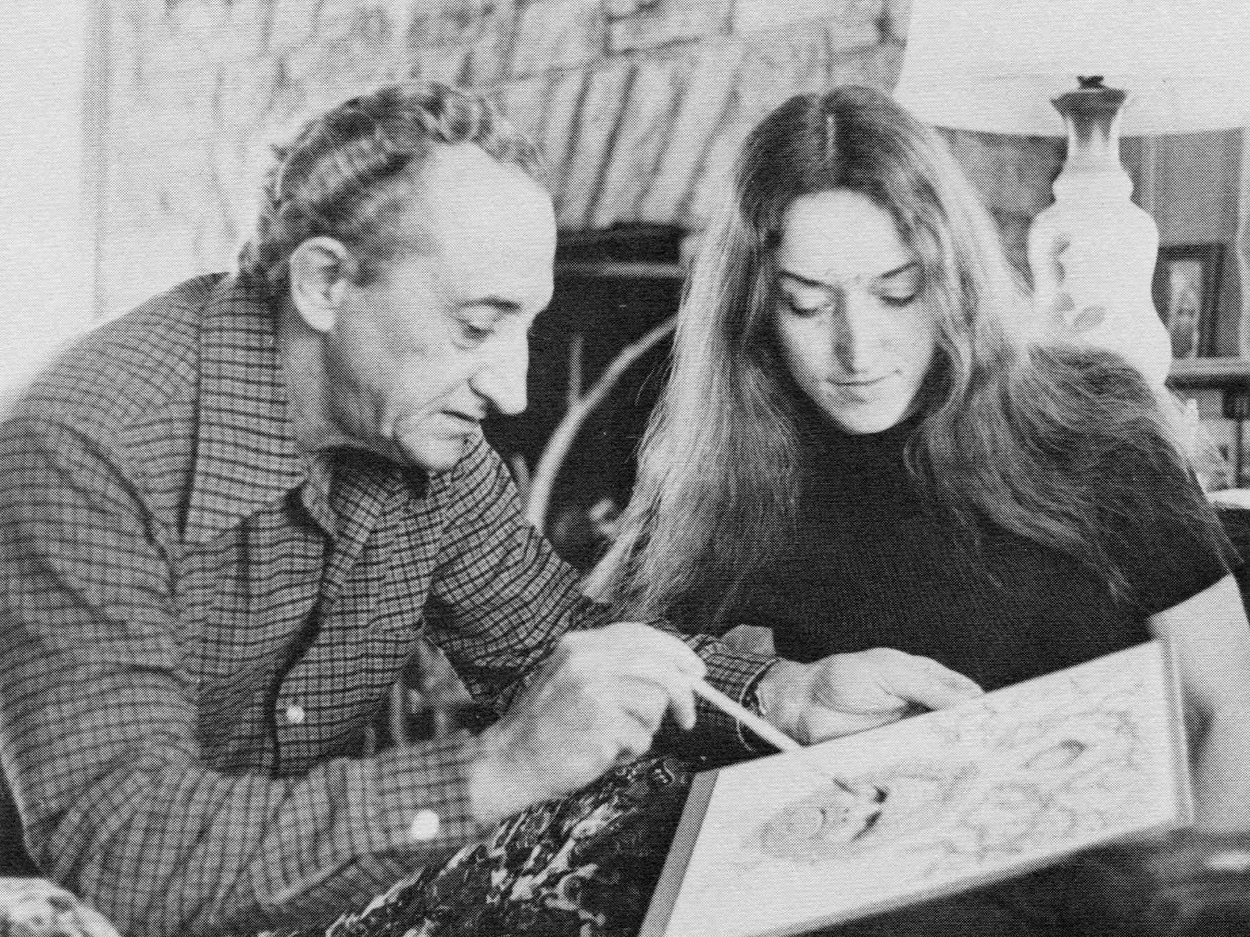Mel Ellis with his daughter Suzanne in 1975 (photo: courtesy of the Ellis family). Mel Ellis with his daughter Suzanne in 1975