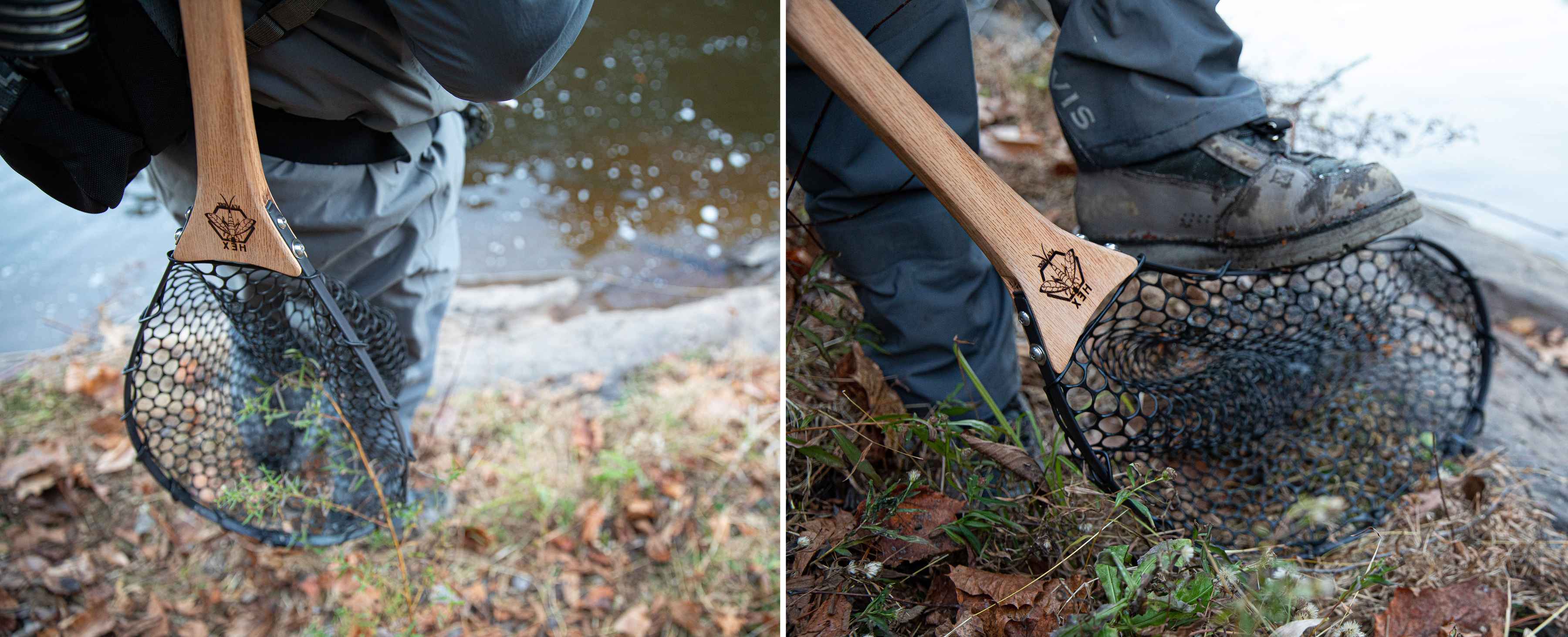 Hex Fly Co.'s Steelhead Reach Net (photos: Chad Shmukler). Hexy Fly Co Steelhead Reach net