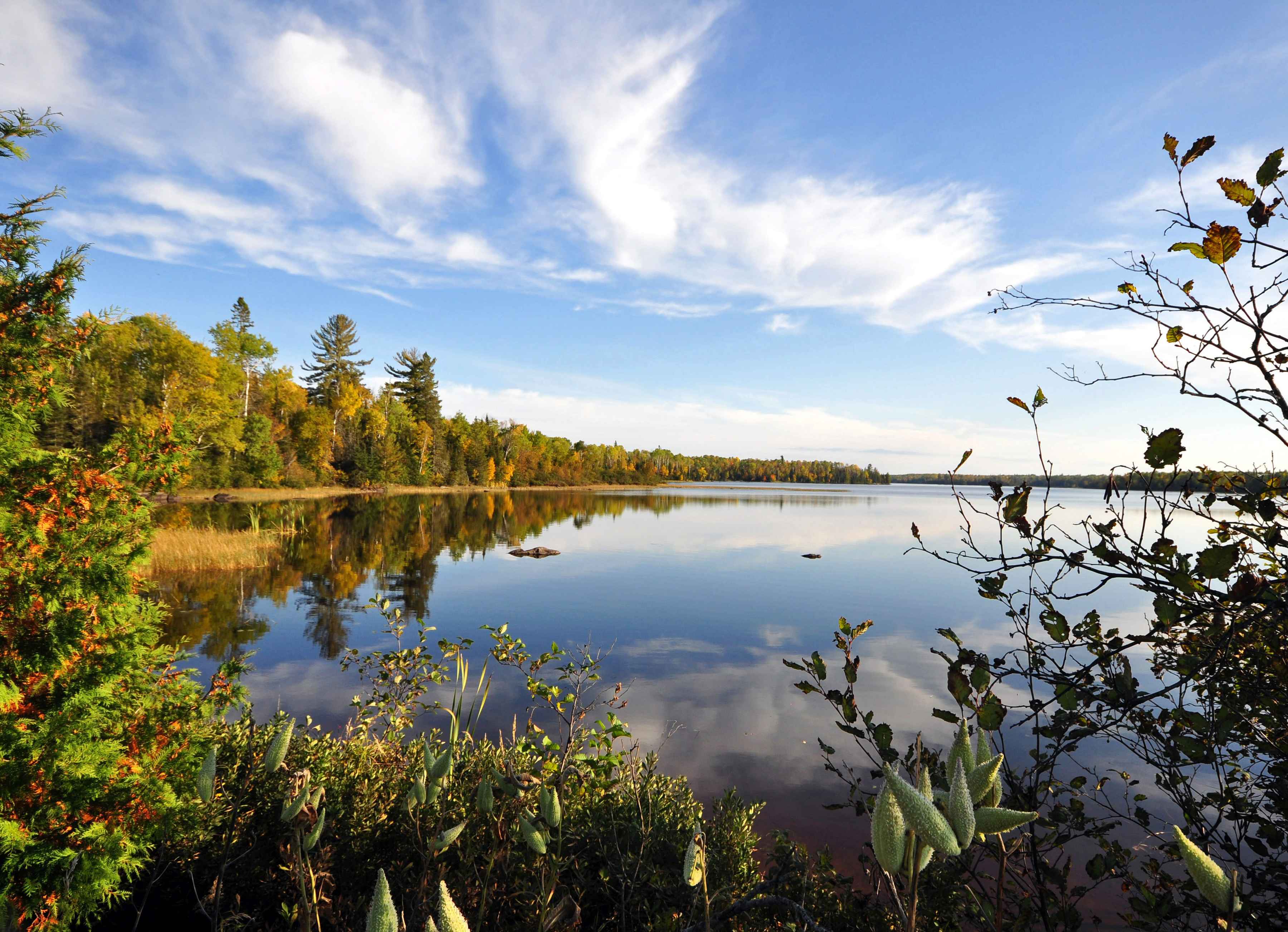 Birch Lake, near the site of the Twin Metals Minnesota Mine (photo: T. Run / cc2.0). Birch Lake, Minnesota