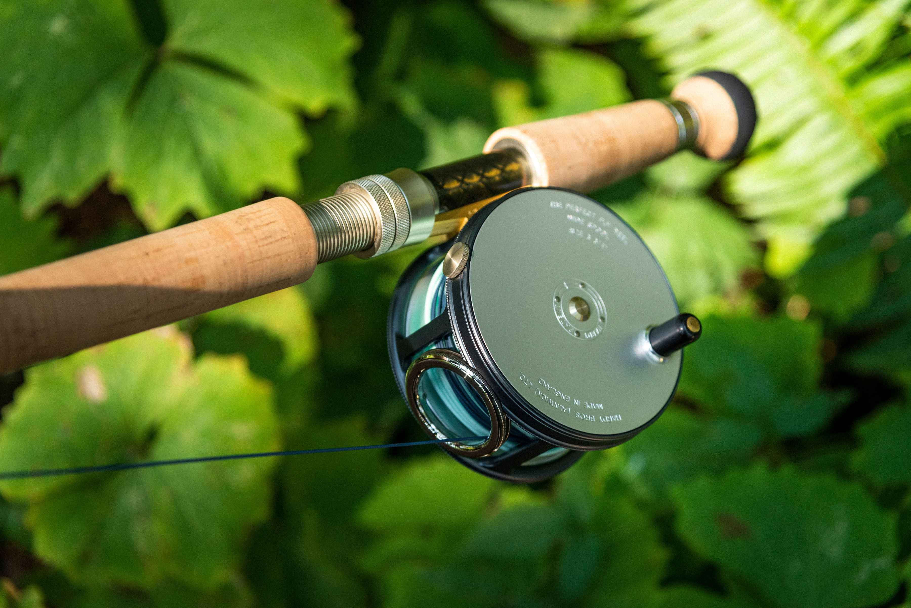 The updated Hardy 1921 Wide Spool Perfect fly reel (photo: Hardy Fly Fishing). hardy fly fishing