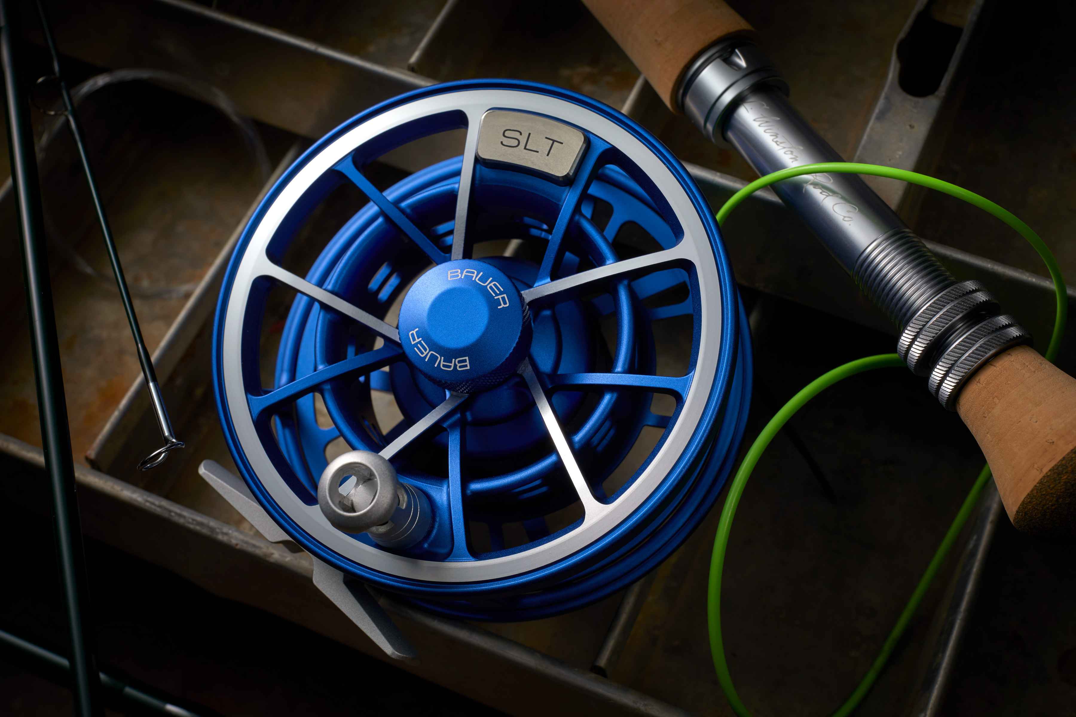 The new Bauer SLT reel (photo: Bauer Reels). bauer sly fly reel