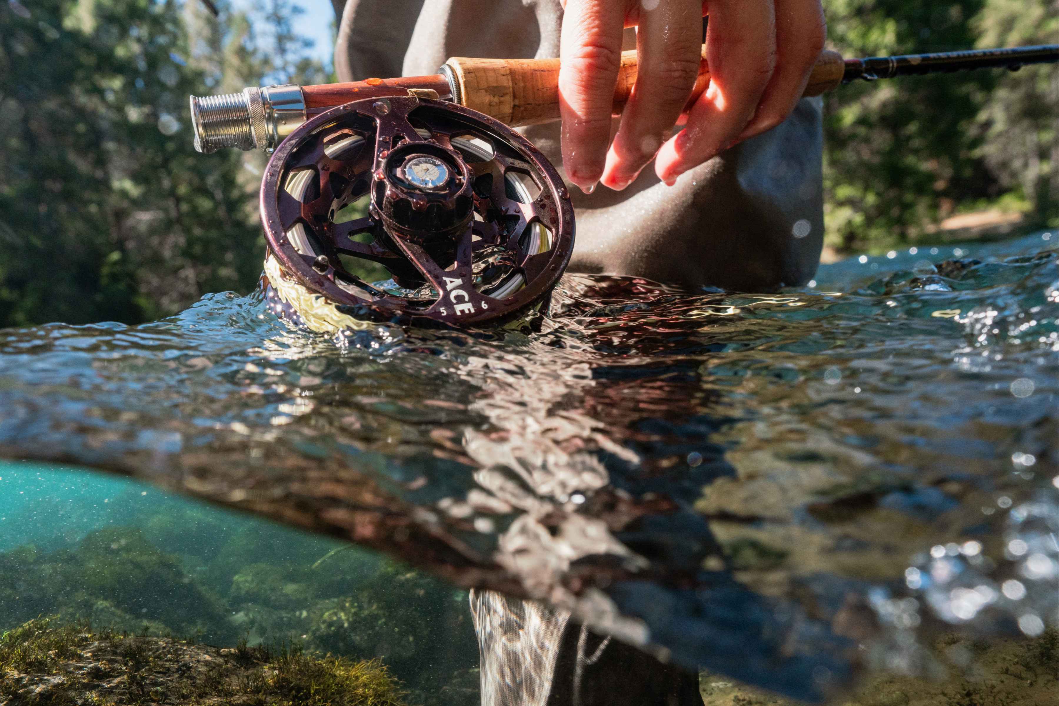 The Redington ACE fly reel (photo: Far Bank Enterprises). redington ace fly reel