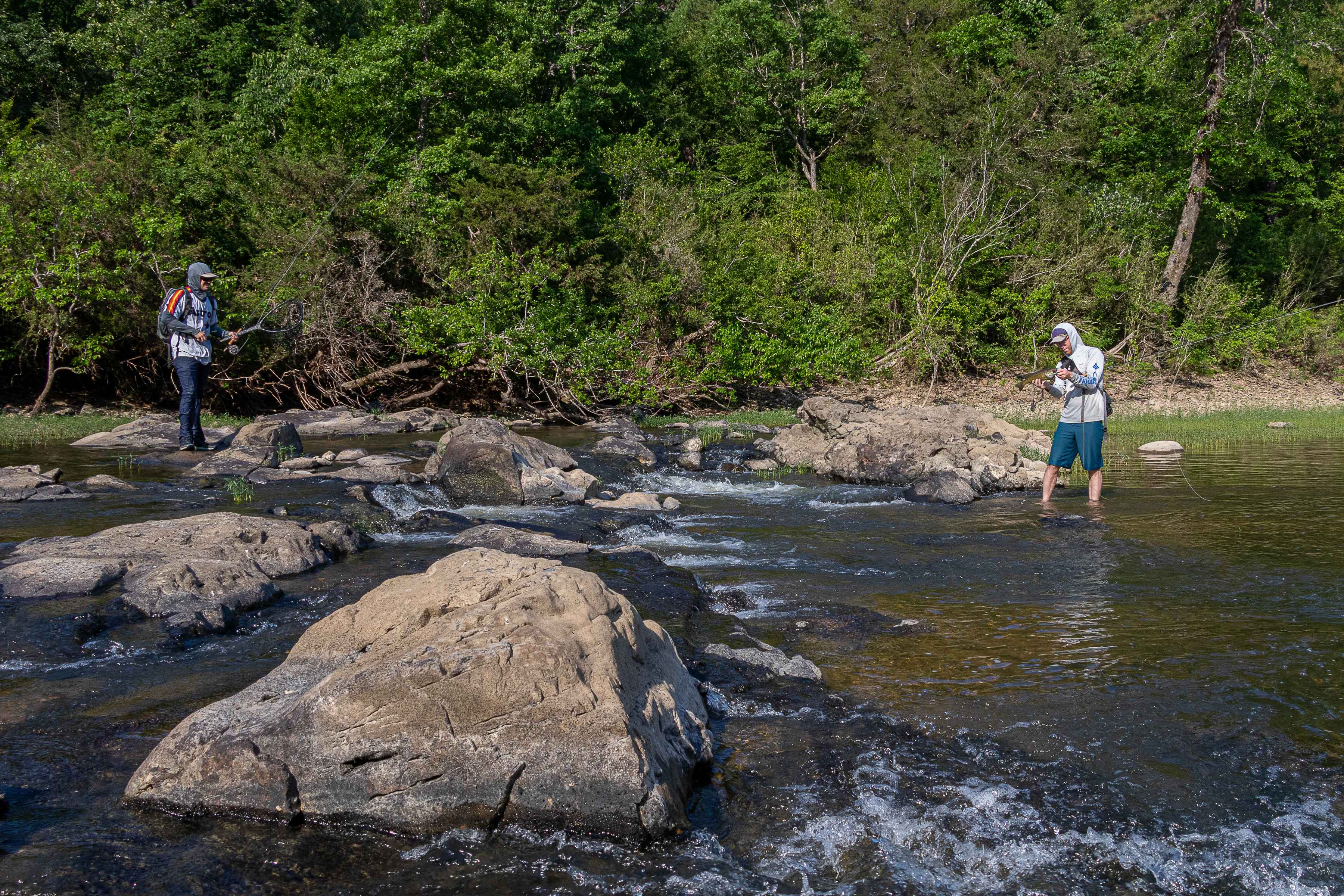 Photo: Rob McConnell oklahoma unique smallmouth bass river