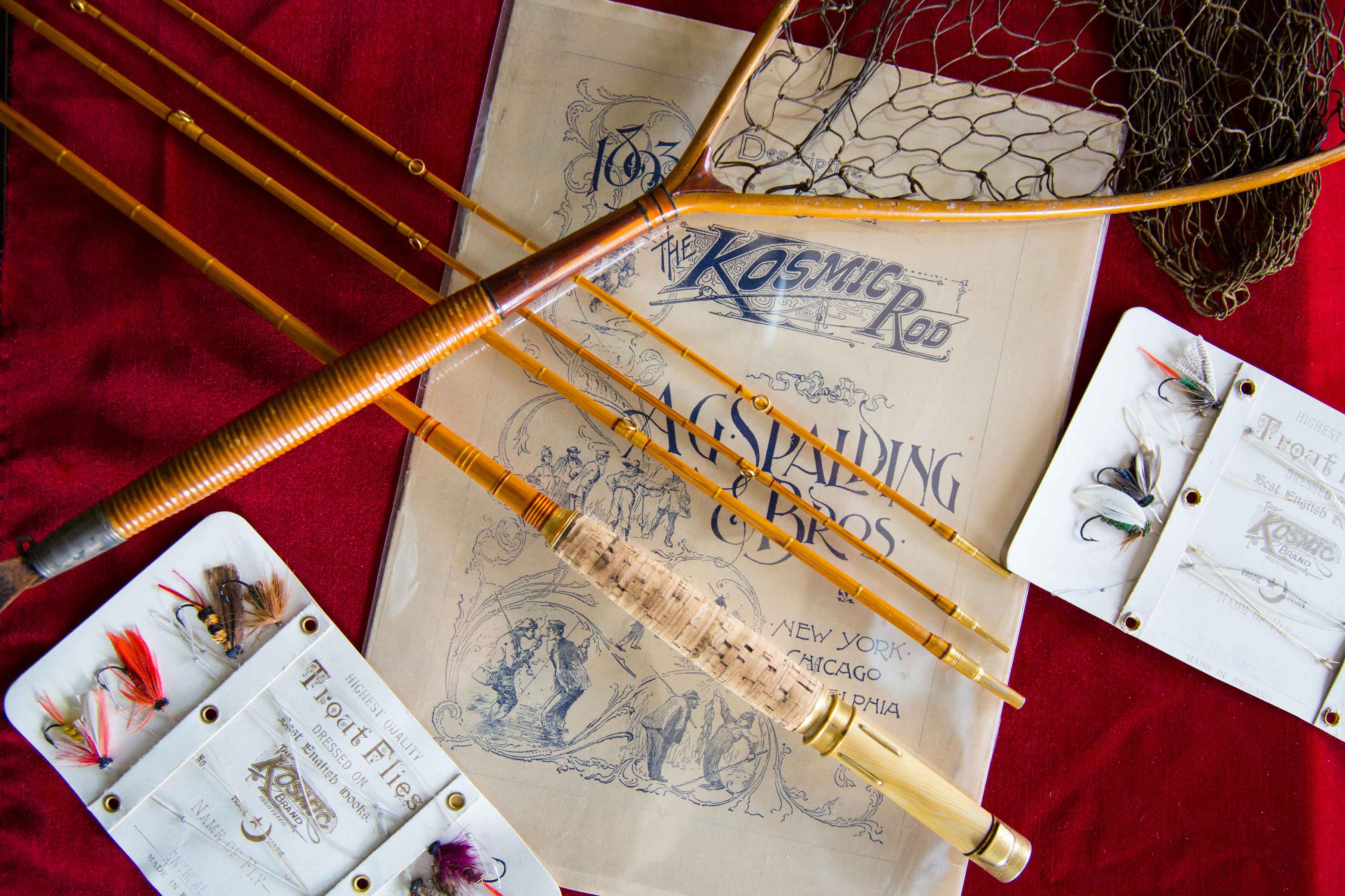Photo: Steve Woit antique fly fishing gear