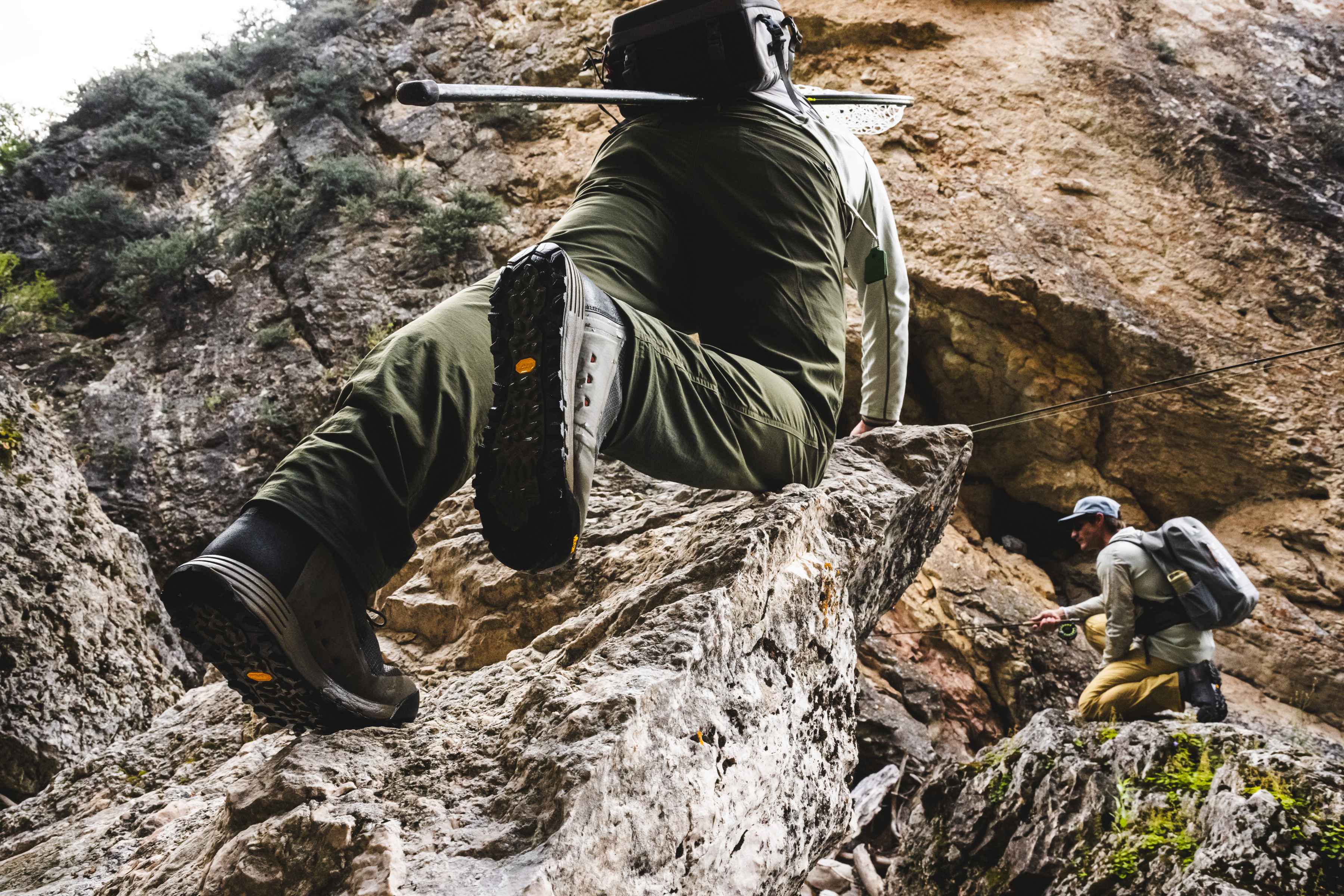 Photo: Darcy Bacha. simms access wading boots