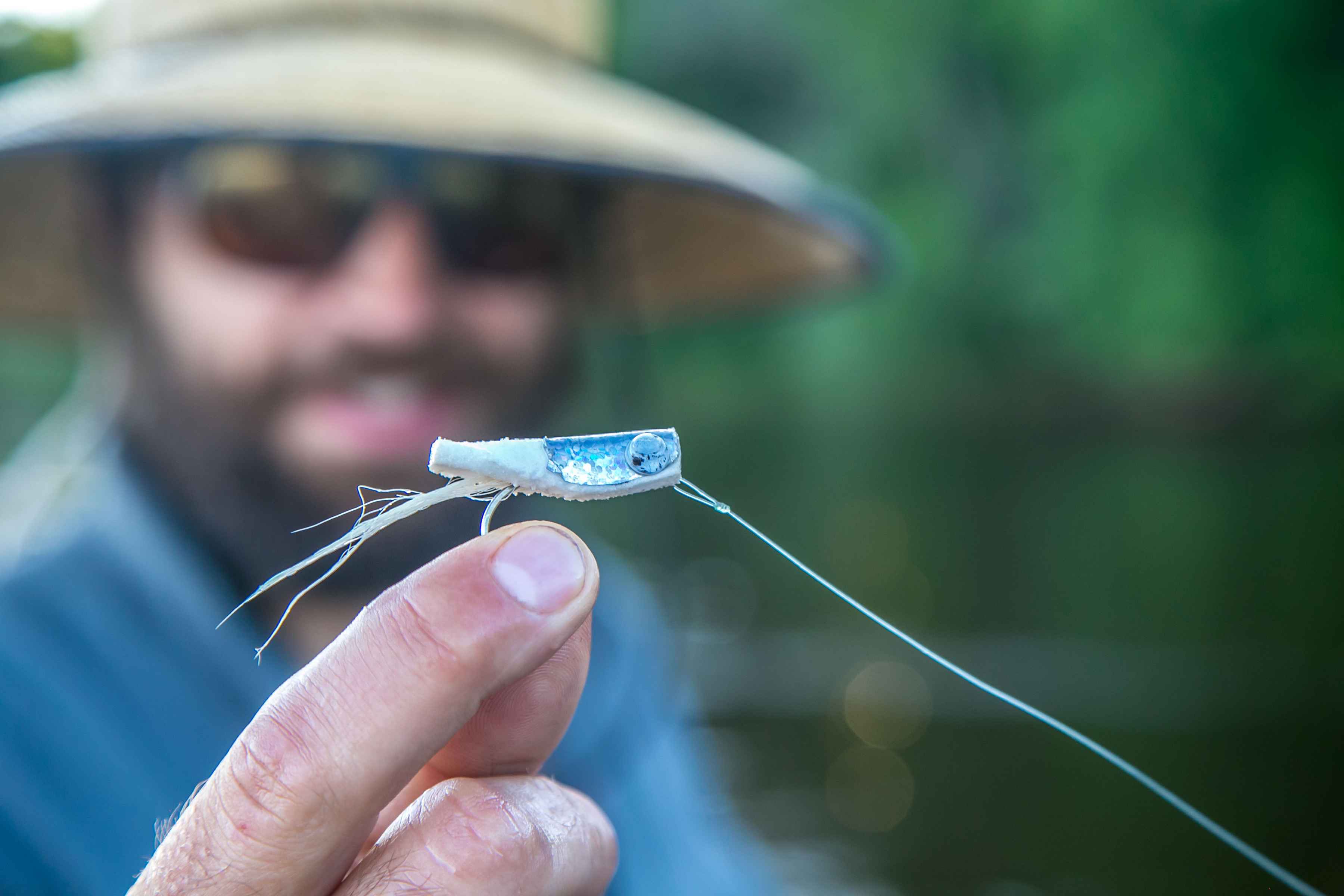 Photo: Kyle Zempel fly fishing the crash | lower wisconsin river smallmouth