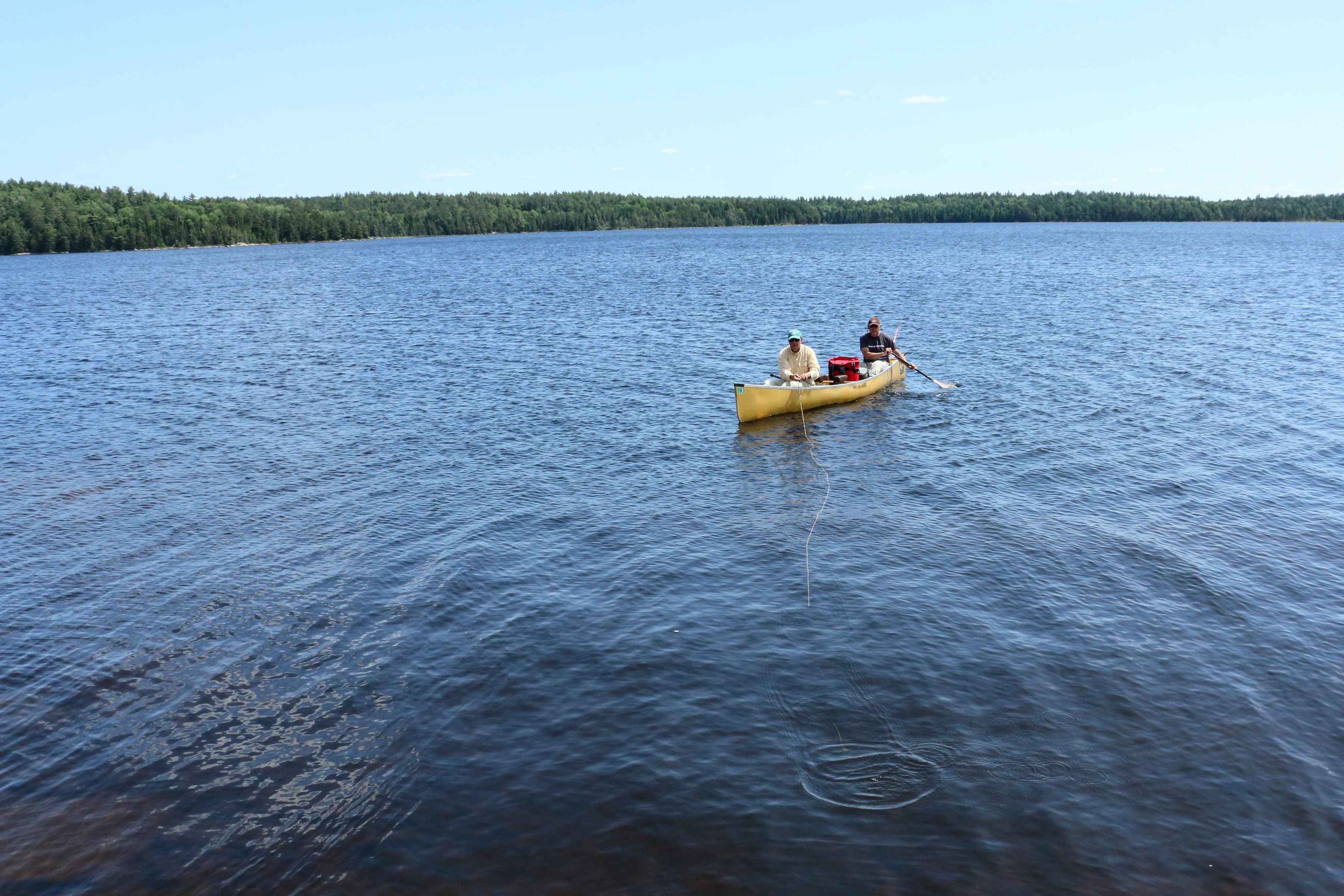Photo: Kris Millgate Boundary Waters fly fishing