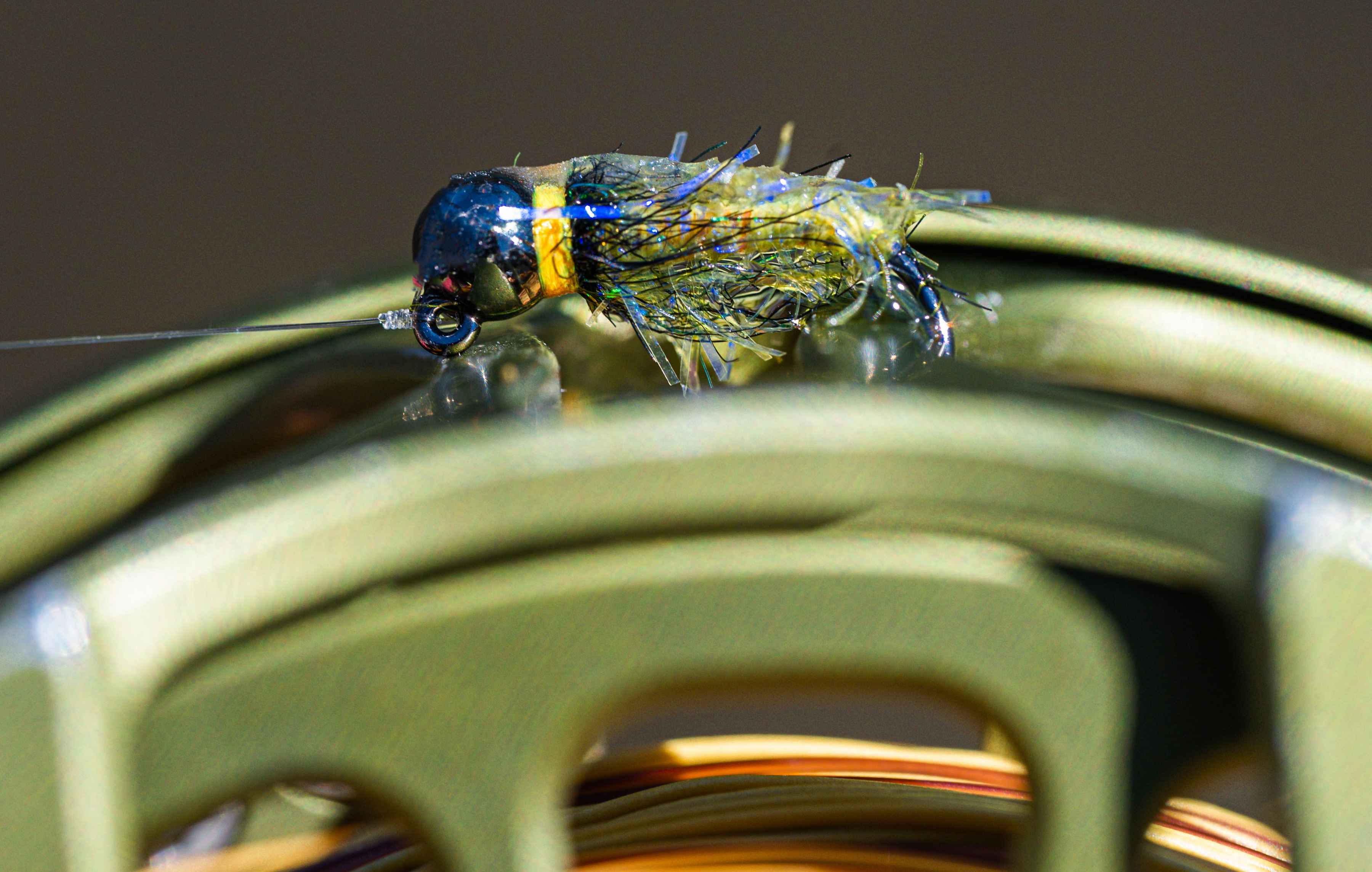Photo: George Daniel. euro nymph on full frame reel