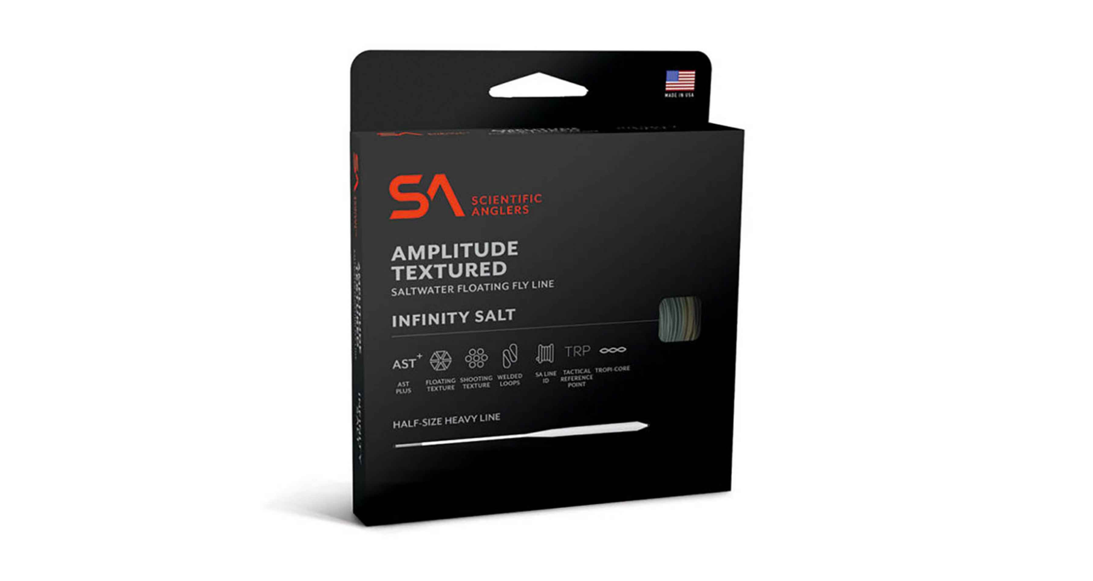 Photo: Scientific Anglers. scientific anglers amplitude textured infinity salt fly line