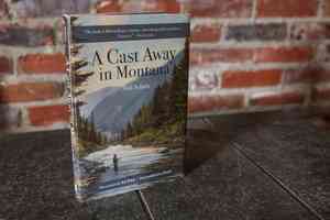 book cover - a cast away in montana