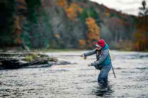 mono rig jig streamer fly fishing