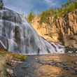 gibbon falls yellowstone national park