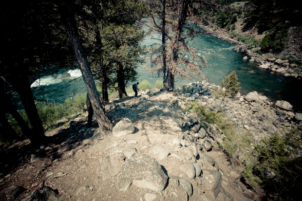 Confluence of the Yellowstone and Lamar Rivers (photo: Chad Shmukler). Confluence of the Yellowstone and Lamar Rivers
