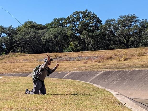 Photo: Chris Hunt fly fishing houston and southeast texas
