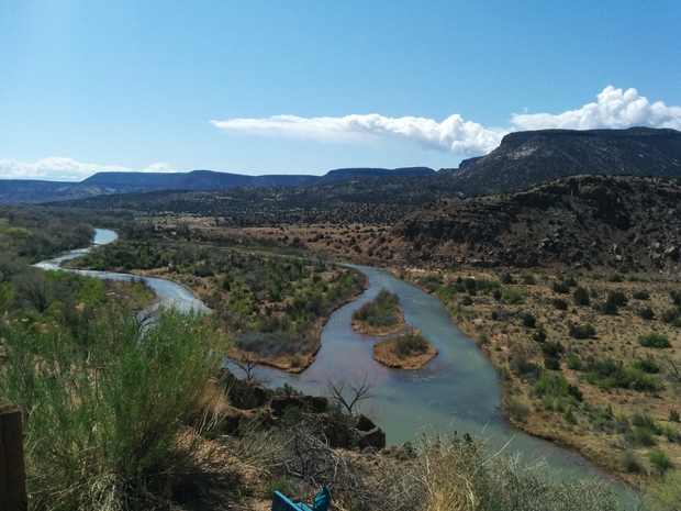 New Mexico's Pecos River (photo: Jessica Fender). New Mexico's Pecos River (photo: Jessica Fender).