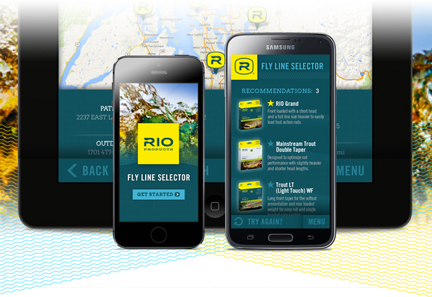 RIO Fly Line Selector App