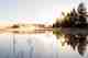 Morning reflections on the Gibbon River in Yellowstone National Park